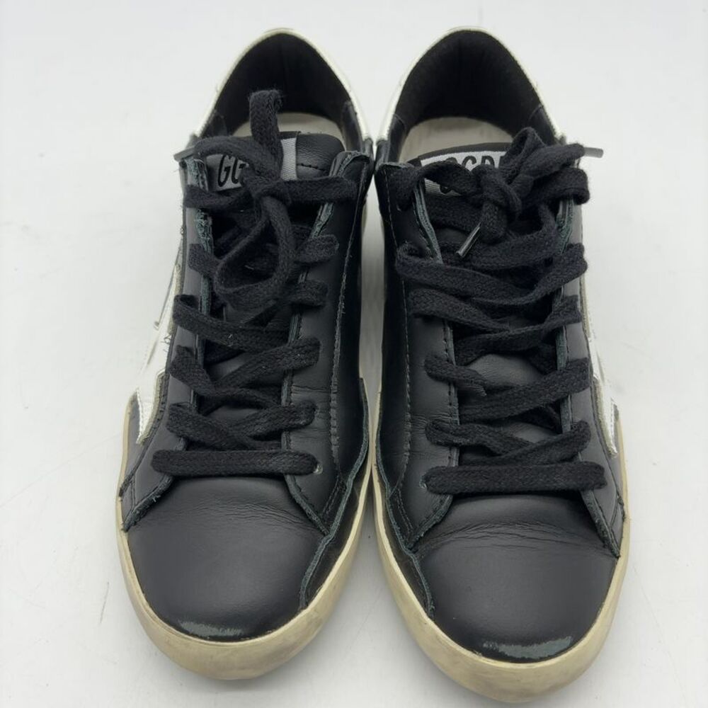 Golden Goose Leather Low-Top Sneakers